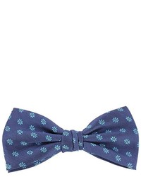 Blue Silk Bow-tie