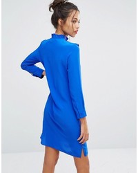 Paul Smith Ps By Frill Front Silk Dress