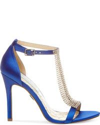 Betsey Johnson Blue By Mesh Evening Sandals