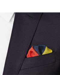 Paul Smith Shoes Accessories Printed Silk Pocket Square