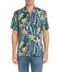 Tommy Bahama Standard Fit Jungle Punch Silk Camp Shirt