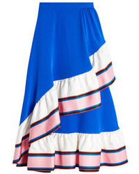 Emilio Pucci Silk Skirt With Ruffle