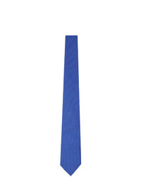 Dunhill Blue Silk Multi Thin Stripe Tie