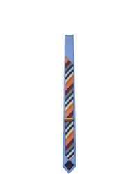 Paul Smith Blue Twill Stripe Tie