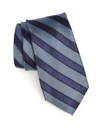 Nordstrom Men's Shop Crawford Stripe Silk Cotton Tie