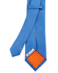Peter Millar Dash Textured Silk Tie Blue