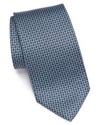 Salvatore Ferragamo Linked Gancini Patterned Silk Tie