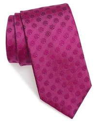 David Donahue Medallion Silk Tie