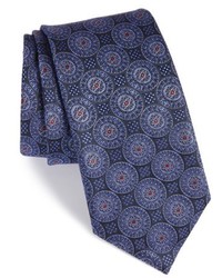 Canali Medallion Silk Tie