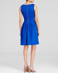 Calvin Klein Fit And Flare Scuba Dress