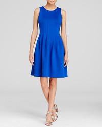Calvin Klein Fit And Flare Scuba Dress