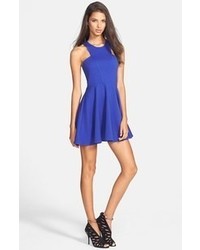 Game Time Foxiedox Gametime Cutout Skater Dress