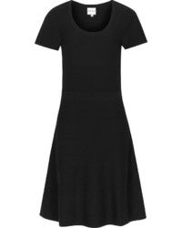 Reiss Hallie Ribbed Fit And Flare Dress