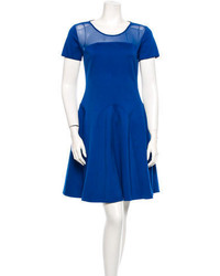 Halston Heritage Fit And Flare Dress