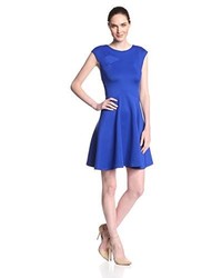 Ted Baker Arwyn Cap Sleeve Fit And Flare Dress