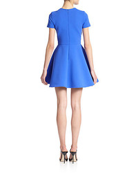 Opening Ceremony Textured Fit And Flare Dress