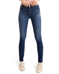 Madewell 10 Inch High Rise Skinny Jeans