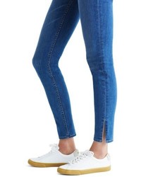 Madewell 9 Inch High Rise Skinny Jeans Side Slit Edition