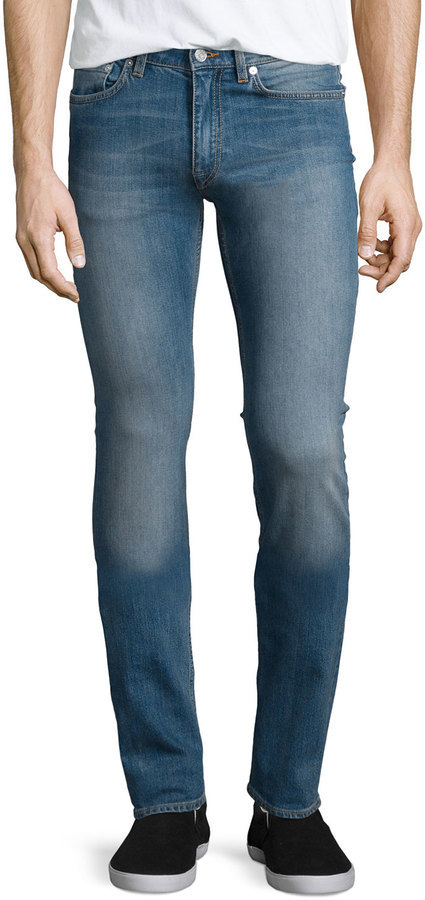 plakat Sæson Pearly Acne Studios Ace Carter Skinny Denim Jeans Light Blue, $270 | Neiman Marcus  | Lookastic