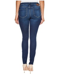 Mavi Jeans Alexa Mid Rise Skinny In Dark Brushed Shanti Jeans