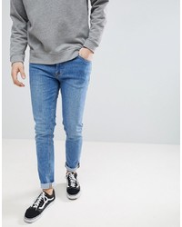 ASOS DESIGN Asos Skinny Jeans In Mid Blue