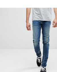 ASOS DESIGN Asos Tall Skinny Jeans In 125oz Mid Blue