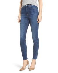 7 For All Mankind Aubrey High Waist Ankle Skinny Jeans