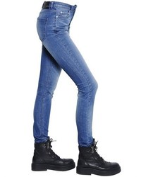 BLK DNM Jeans 22 Skinny Straight Mid Rise Denim