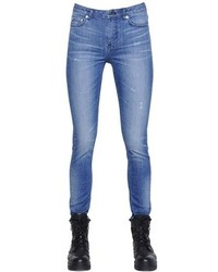 BLK DNM Jeans 22 Skinny Straight Mid Rise Denim