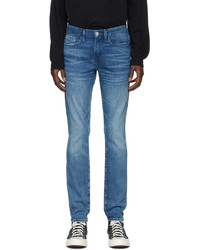 Frame Blue Degradable Lhomme Skinny Jeans