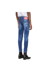 DSQUARED2 Blue Skinny Dan Jeans