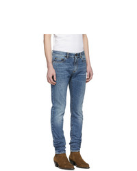 Saint Laurent Blue Skinny Jeans