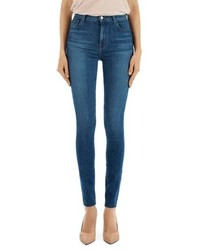 J Brand Carolina Super High Waist Skinny Jeans