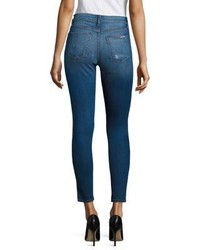 Hudson Ciara High Rise Cropped Super Skinny Jeans
