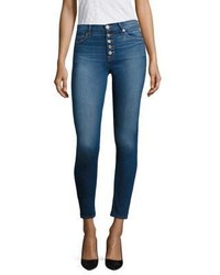 Hudson Ciara High Rise Cropped Super Skinny Jeans
