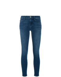 Frame Denim Cropped Skinny Jeans