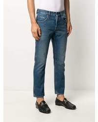 Gucci Cropped Straight Leg Jeans