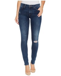Lucky Brand Destructed Ava Skinny In Hasletdestruction Jeans