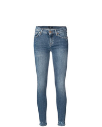 7 For All Mankind Distressed Leg Skinny Jeans