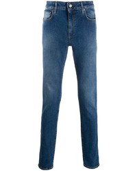 Moschino Double Question Mark Slim Fit Jeans