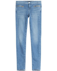 J Brand Emma Skinny Jeans With Zippers