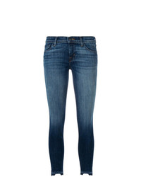 J Brand Faded Detail Skinny Jeans