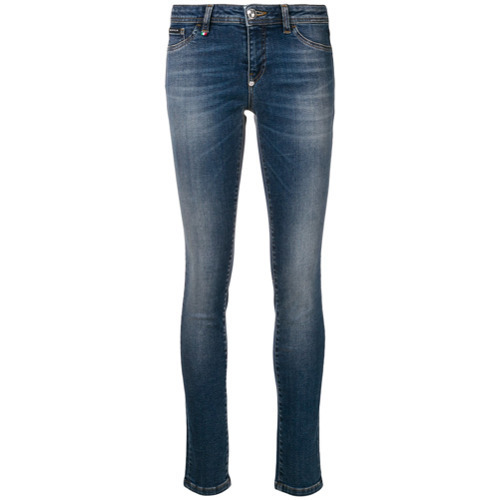 Philipp Plein Faded Skinny Jeans, $322 | farfetch.com | Lookastic