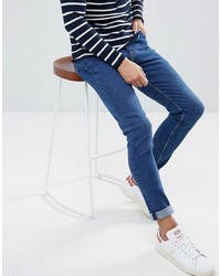 Weekday Form Powell Blue Super Skinny Jeans