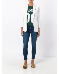 3x1 Frayed Cropped Jeans