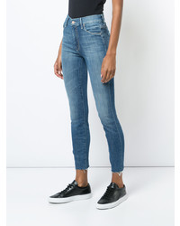 Mother Frayed Skinny Jeans