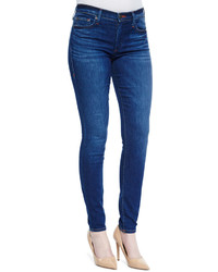 True Religion Halle Mid Rise Skinny Jeans Crystal Springs