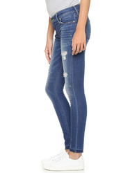 True Religion Halle Mid Rise Super Skinny Jeans