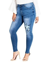 City Chic Harley Posey Skinny Jeans