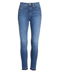 rag & bone/JEAN High Waist Ankle Skinny Jeans